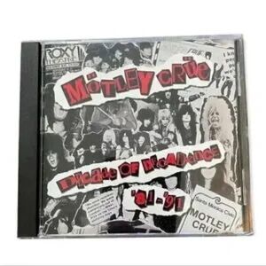 Motley Crue Diggin' of Decadence '81-'91 CD - Black, White, Red